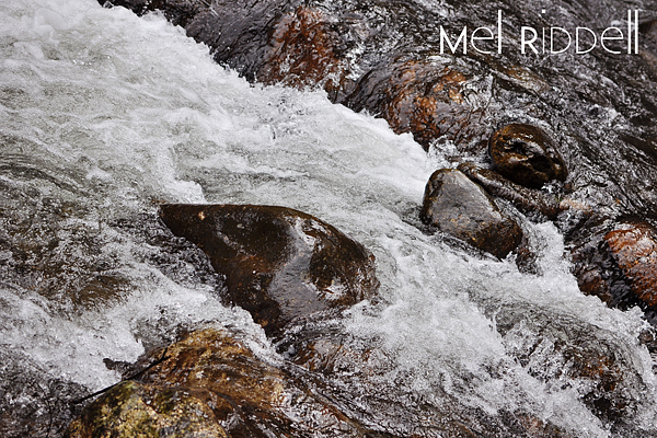 Rushing water